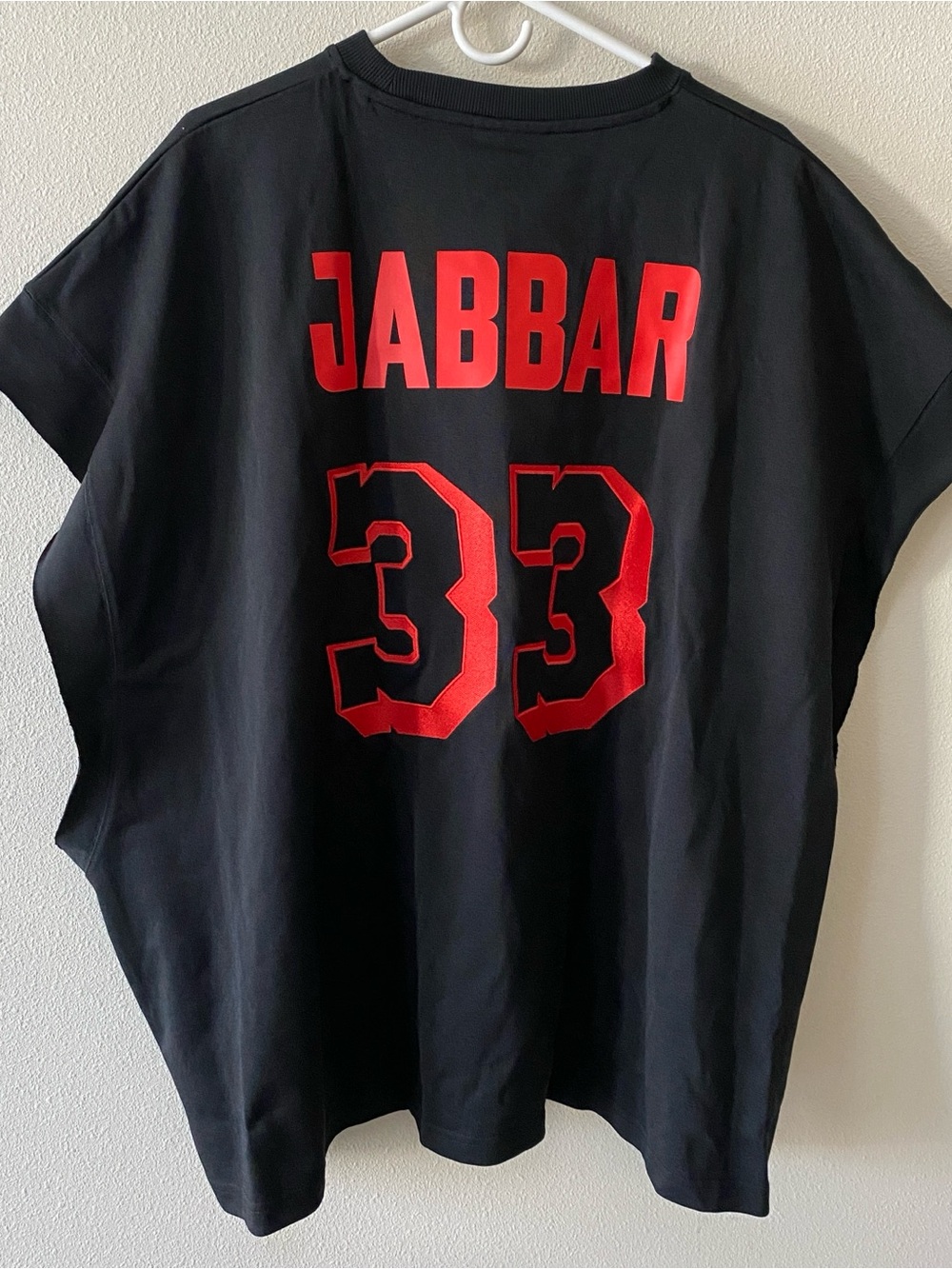 Adidas x Willy Chavarria Jabbar 33 Muscle Tee Shirt Black Red - Size XXL - Picture 5 of 8